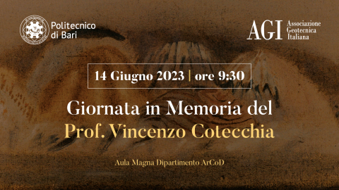 Il Poliba ricorda il Prof. Vincenzo Cotecchia