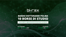 Borse di studio in favore di Dottorandi del Politecnico di Bari 