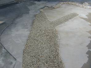 Scogliera a protezione del lungomare di ponente