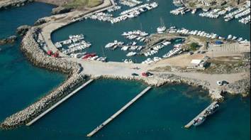 Il porto di San Foca Il porto di San Foca